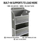 🏠 PROMO LIMITÉE -50% ! 📦 Organisateur Suspendu 5 Étagères Grande Capacité – Poches Maille, Flexible & Tissu Résistant Durable 🌿