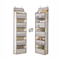 🏠 PROMO LIMITÉE -50% ! 📦 Organisateur Suspendu 5 Étagères Grande Capacité – Poches Maille, Flexible & Tissu Résistant Durable 🌿