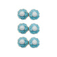 Boucles de Taille Détachables en Forme de Camélia pour Jeans Amples