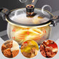 🌟 Essentiels pour la cuisine 🏠 ️ 🧑‍🍳 Micro - casserole en émail antiadhésif