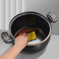 🌟 Essentiels pour la cuisine 🏠 ️ 🧑‍🍳 Micro - casserole en émail antiadhésif