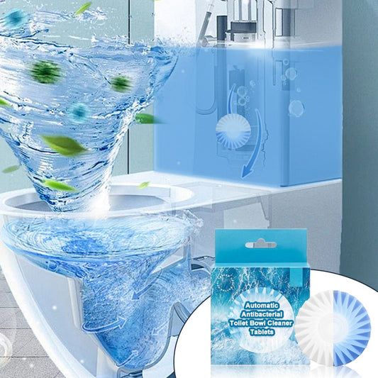 Tablettes Nettoyantes Automatiques Antibactériennes pour Cuvette de Toilette