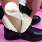 Bottes légères épaisses imperméables et douces pour femmes