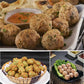 Kit d'outils en acier inoxydable pour la fabrication de boulettes de viande à double tête