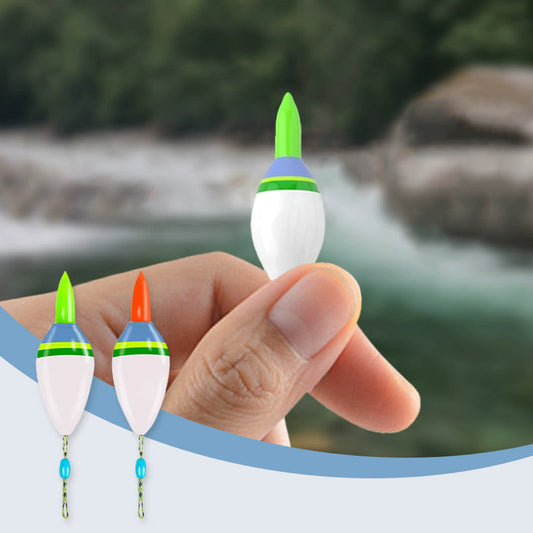 Ensemble de Flotteurs de Pêche Électroniques Lumineuses Changeantes de Couleur pour La Nuit