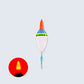Ensemble de Flotteurs de Pêche Électroniques Lumineuses Changeantes de Couleur pour La Nuit