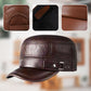 Casquette de baseball plate en cuir PU chaud