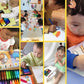 Crayons en Forme de Cacahuète Lavables et Non Toxiques de 12/24/36 Couleurs