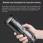 🎅🎄【indispensable pour Noël】🎁Lampe de Poche avec Zoom Télescopique à Laser Blanc
