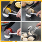 🍋50 % DE RÉDUCTION EN CE MOMENT ! Outil de découpe créatif pour la cuisine, coupe-légumes manuel en alliage d'aluminium de qualité alimentaire, support de découpe rapide pour citrons, tomates, oignons et fruits et légumes tendres