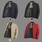 Veste d'Hiver Tendance et Chaude avec Poches Zippées pour Hommes