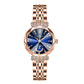Cadeau du Nouvel An - Montre Étoile et Lune à La Mode en Diamant pour Femmes