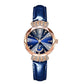 Cadeau du Nouvel An - Montre Étoile et Lune à La Mode en Diamant pour Femmes