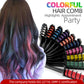🎅Prévente de Noël - 50 % de réduction ✨Craie colorante temporaire pour cheveux - Sans cruauté