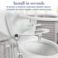 Accessoire de bidet pour toilette sans électricité à double buse