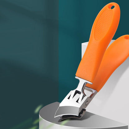 🎉Achetez-en 1 obtenez-en 1 gratuitement🎉Coupe-ongles incliné à large ouverture de mâchoire et anti-éclaboussures