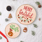 20 Pièces de Pochoirs de Peinture pour Fenêtre de Noël DIY