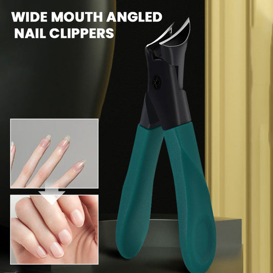 🔥🔥🔥[Soldes du Nouvel An, jusqu'à 40% de réduction] Coupe-ongles biseautés à large ouverture - Résistant aux éclaboussures et robuste.