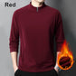 Pull douillet à manches longues avec col zippé pour homme