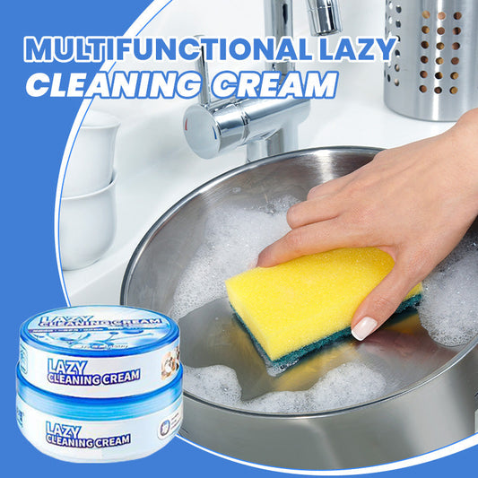 Crème Nettoyante Multifonctionnelle et Efficace avec Éponge