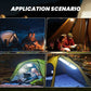 Lampe de camping gonflable à LED rechargeable