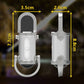 1200LM Mini Lampe Torche à Porte-Clés Ultra Brillante Étanche