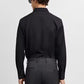 Chemise Professionnelle Extensible en Pure Soie Sans Repassage pour Hommes