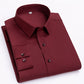 Chemise Professionnelle Extensible en Pure Soie Sans Repassage pour Hommes