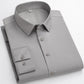 Chemise Professionnelle Extensible en Pure Soie Sans Repassage pour Hommes