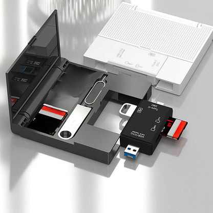 Lecteur de cartes multifonction 7-en-1