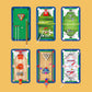 Ensemble compact de table de jeu portable 6 en 1