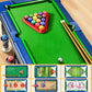 Ensemble compact de table de jeu portable 6 en 1