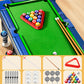Ensemble compact de table de jeu portable 6 en 1