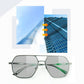 Lunettes de Soleil à Monture Irrégulière Avec Protection UV