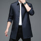 ✨50% de réduction cette semaine✨-Trench-coat mi-long de style business pour hommes