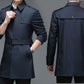 ✨50% de réduction cette semaine✨-Trench-coat mi-long de style business pour hommes