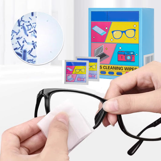 Lingettes Nettoyantes Anti-buée pour Verres de Lunettes