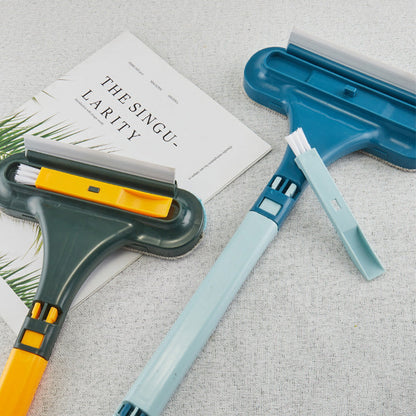 Brosse de nettoyage polyvalente 2 en 1 pour moustiquaires de fenêtres