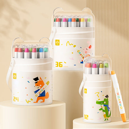 🎨2025 Nouvel arrivage🎨 Set de crayons lavables doux et soyeux pour enfants