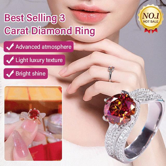 ✨Vente chaude 2025💍Bague en diamant de 3 carats