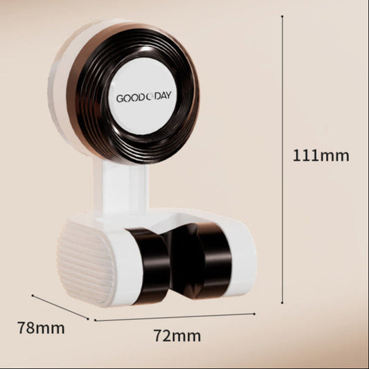 Support de douche à ventouse amovible salle de bain avec adsorption rotative support de douche réglable