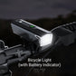 Lumière de vélo rechargeable super lumineuse et étanche