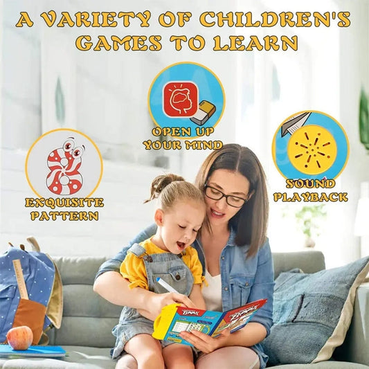 🥰Meilleur cadeau pour les enfants🎁 Livre d’apprentissage de la prononciation intelligente