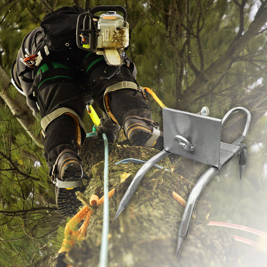 Ensemble de chaussures antidérapantes à griffes de chat pour l'escalade d'arbres en extérieur