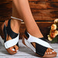 🔥Promotion du dernier jour 50% de réduction 🏖️Sandales orthopédiques à talons inclinés ultra confortables pour femme