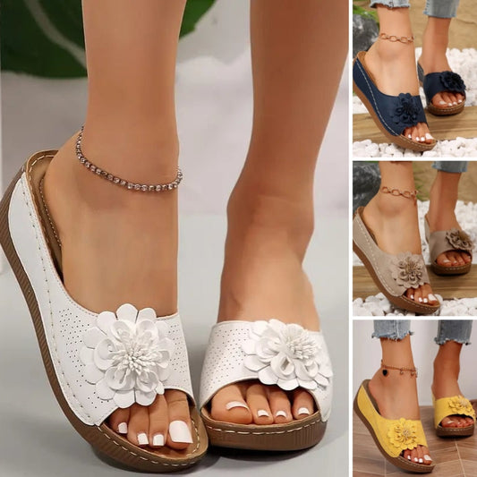 🔥2025 Nouvelle vente à moitié prix🔥🌸 Sandales à fleurs confortables pour femmes