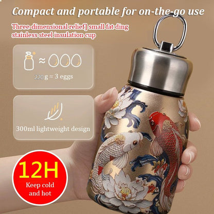 🎁Une idée cadeau  49% OFF🔥Bouteille d'eau chaude élégante et portable 🎒