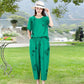 Ensemble femme - Top imprimé à manches courtes et pantalon court