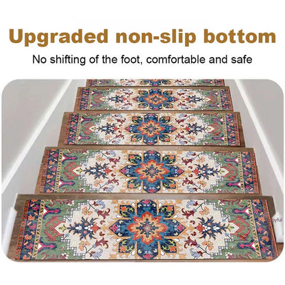 Tapis d'escalier auto-adhésifs antidérapants et silencieux