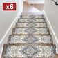 Tapis d'escalier auto-adhésifs antidérapants et silencieux